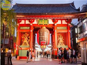 Chùa Asakusa Kannon - điểm tham quan nổi bật nhất khi du lịch đến Tokyo
